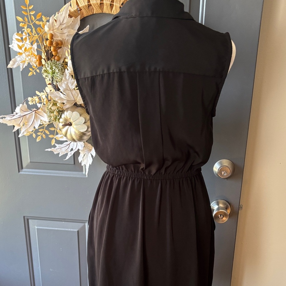 Alfani Black Button-Front Mini Dress - Picture 7 of 7